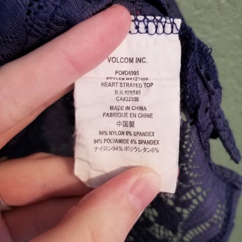 Volcom Lace Tank Top - Picture 6 of 7
